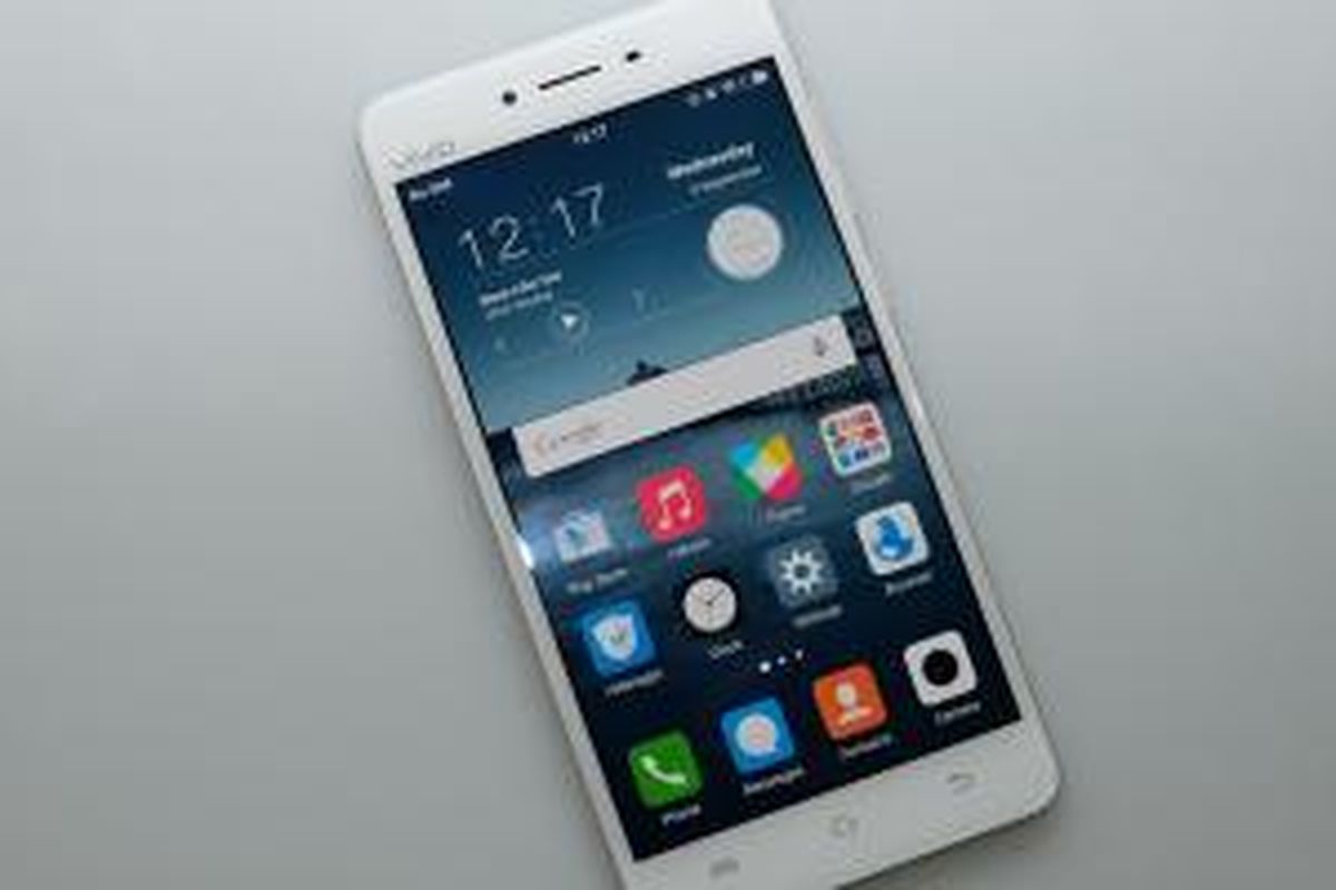 Vivo X5Pro tampak depan