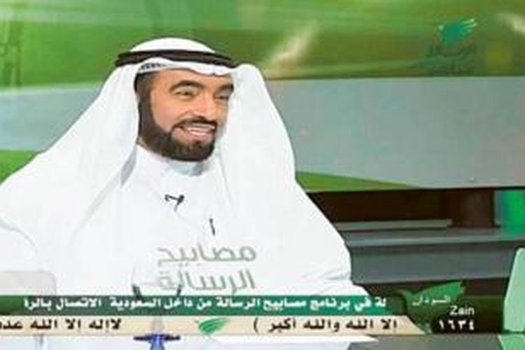 Mantan manajer stasiun televisi Al Risala, Tariq Al Suwaidan.