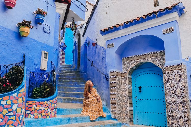 Chefchaouen, Maroko.
