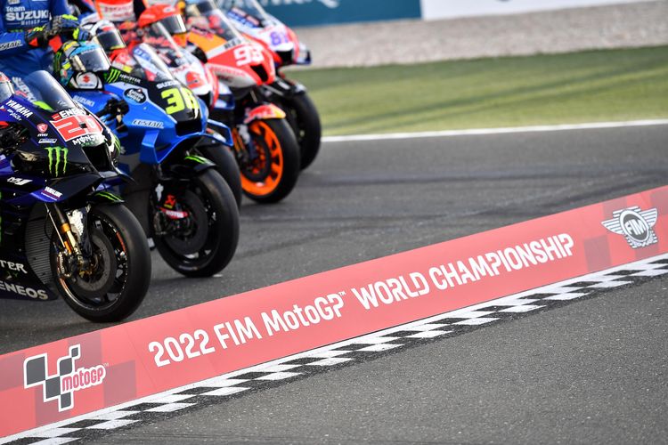 Ban balap untuk motor MotoGP yang dipasok oleh Michelin