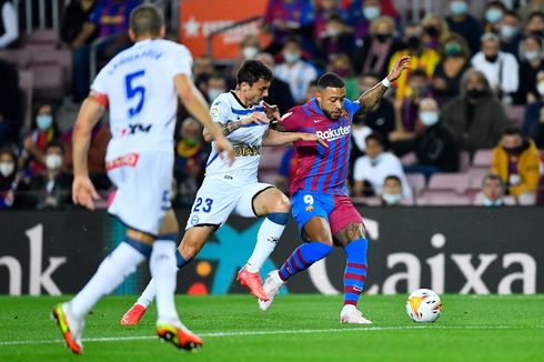 HT Barcelona Vs Alaves: Dominasi Barca Tak Membuahkan Hasil, Skor Masih 0-0