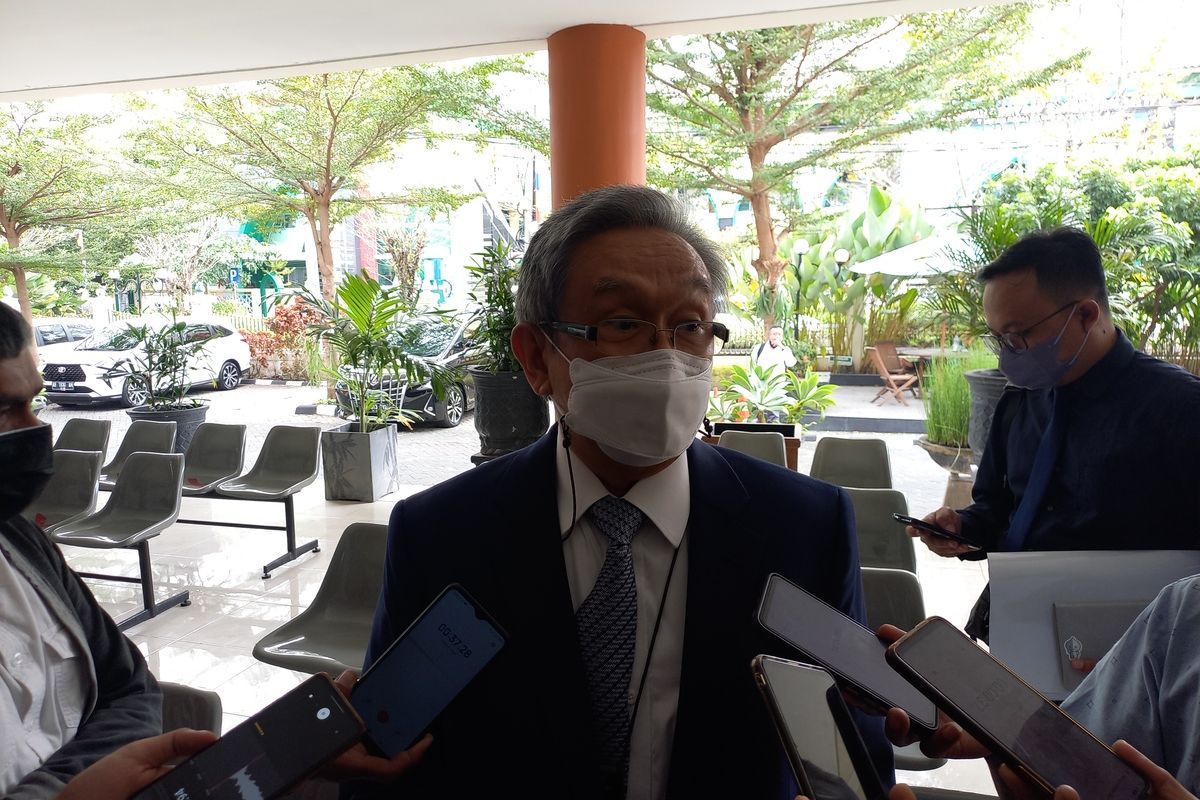 Maqdir saat ditemui sesusai Sidang di PN Yogyakarta, Senin (22/8/2022)