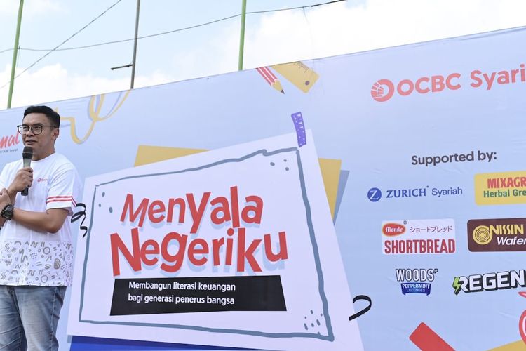 OCBC Syariah Genjot Literasi dan Perbaikan Fasilitas Sekolah di Cianjur