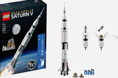 Roket Saturn V Akan Menjadi Mainan LEGO Tertinggi