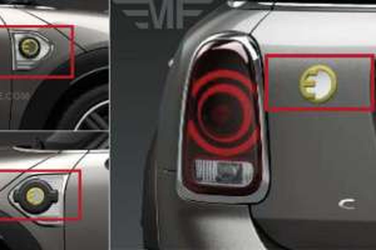 Mini Countryman E adalah model hibrida plug-in.