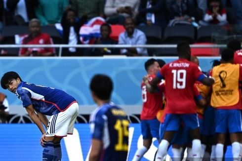 Hasil Jepang Vs Kosta Rika 0-1: Samurai Biru Kalah, Tiket 16 Besar Menjauh