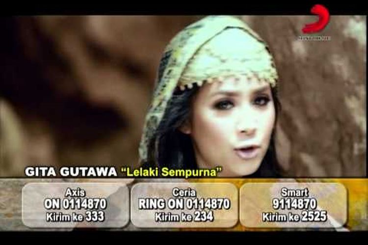 Thumbnail YouTube Gita Gutawa - Lelaki Gutawa