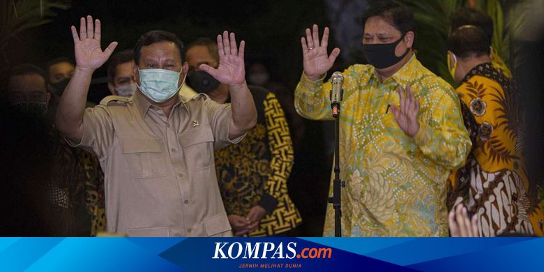 Golkar Yakin Relawan Jokowi Senang jika Prabowo-Airlangga Duet di Pilpres