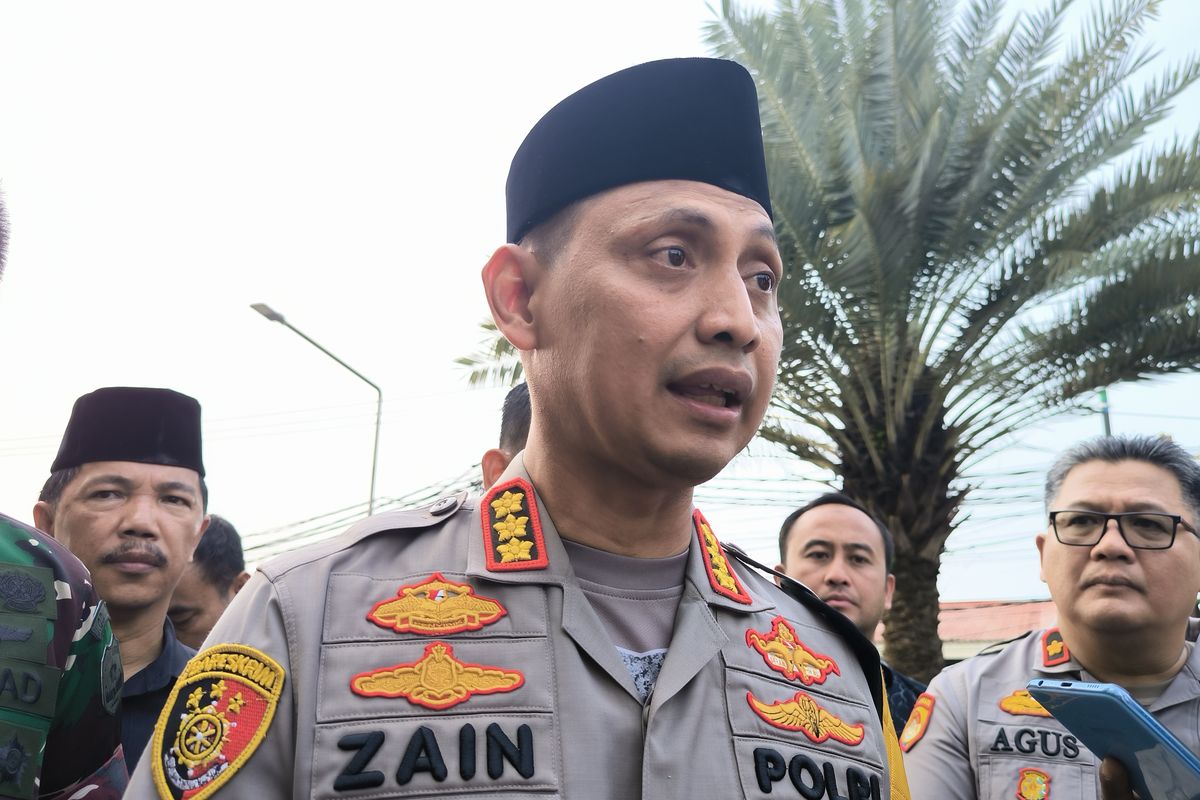 Langgar Jam Operasional, 13 Truk Tanah di Tangerang Ditilang