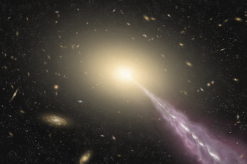 Dua Benda Besar Terdeteksi di Quasar Paling Terang di Alam Semesta, Seperti Apa?