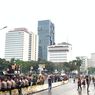 Peserta Demo Tolak Kenaikan Harga BBM Membubarkan Diri dari Kawasan Patung Kuda 