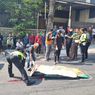 Sepeda Motor Oleng, Pengendara Terjatuh dan Tewas Ditabrak Kendaraan Tak Dikenal