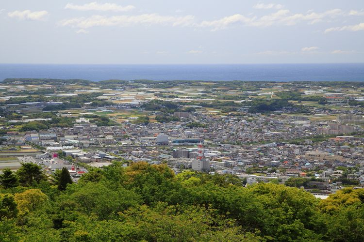 Ilustrasi Kota Tahara di Prefektur Aichi, Jepang, yang menjadi lokasi Festival Tidur atau Nematsuri.