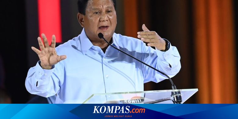 Ganjar Tanya Kenapa MEF Turun, Prabowo Ngaku Tak Punya Cukup Waktu Beri Penjelasan