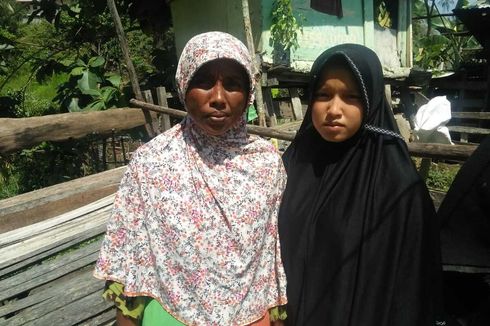 Derita Ibu Lela, Tinggal di Gubuk Tanpa Listrik, Putrinya Jadi Kuli Bangunan 