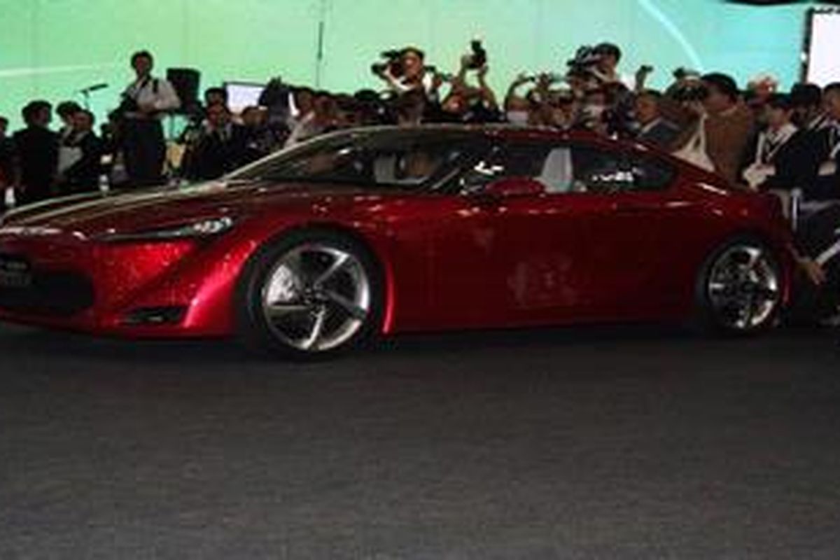 Toyota FT-86 saat diluncurkan prototipenya di Tokyo Motor Show 2009