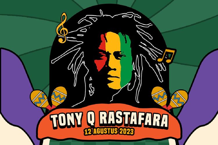 Penyanyi Tony Q Rastafara telah menyiapkan kejutan spesial untuk tampil di Pekan Gembira Ria Vol 5.