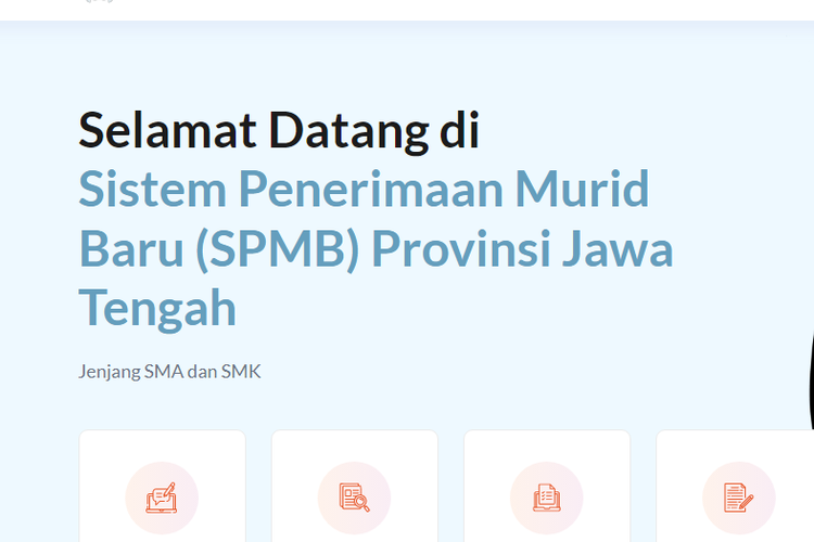 Syarat, Jadwal dan Tahapan SPMB Jateng 2025 untuk SMA/SMK