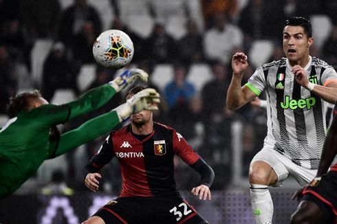 Juventus Vs Genoa, Penalti Cristiano Ronaldo Menangkan I Bianconeri