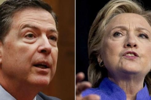 Pimpinan FBI 'Mungkin Telah Melanggar Hukum' Terkait Email Hillary