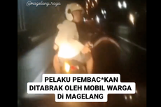 Cerita di Balik 2 Remaja Magelang Bawa Celurit di Jalan lalu Ditabrak Mobil, Videonya Viral  