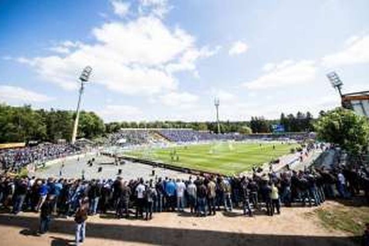 Stadion salah satu klub Bundesliga, SV Darmstadt 98.