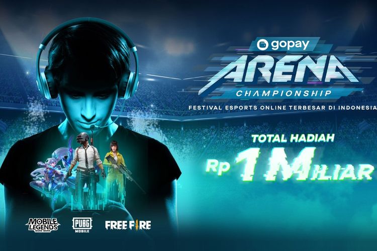 Gopay Arena Championship melombakan tiga game eSports, yaitu Mobile Legend, PUBG Mobile, dan Free Fire.