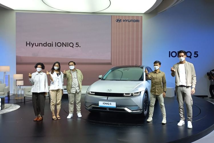 Peluncuran Hyundai Ioniq 5 di IIMS 2022