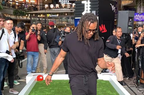 Legenda Juventus Edgar Davids ke Indonesia: Pamer 