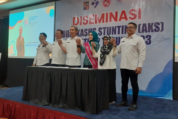 Pemkot Bogor gelar Stunting Summit di Saung Dolken, Cimahpar, Kecamatan Bogor Utara, Kota Bogor, Jawa Barat pada Rabu (6/12/2023).