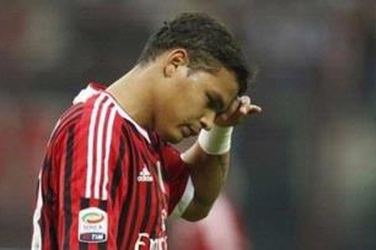 Bek AC Milan dan tim nasional Brasil, Thiago Silva.