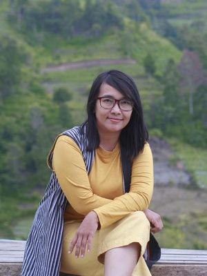 Elisa Anggraeni, pemilik D'lizfood Borobudur.