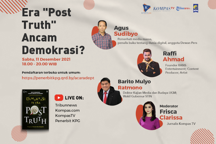 Bedah Buku KPG: Media Sosial dan Ancaman Demokrasi di Era Post-truth