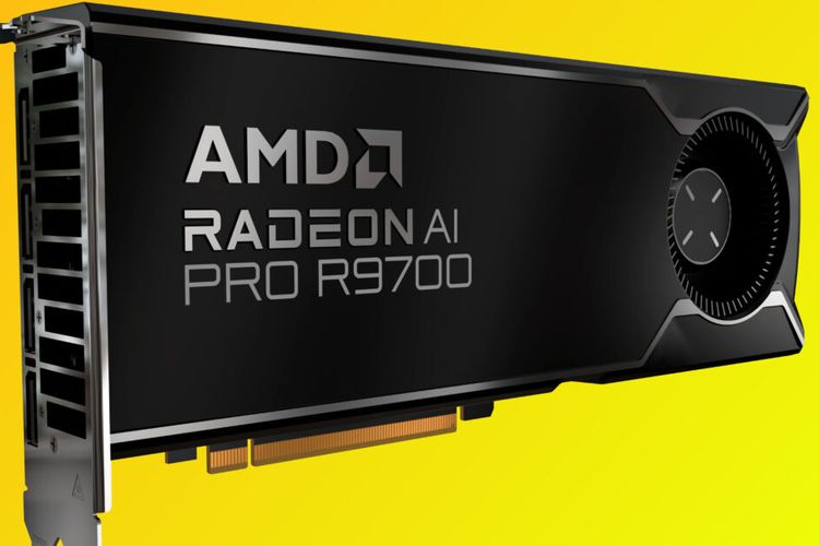 GPU AMD Radeion AI Pro R9700.