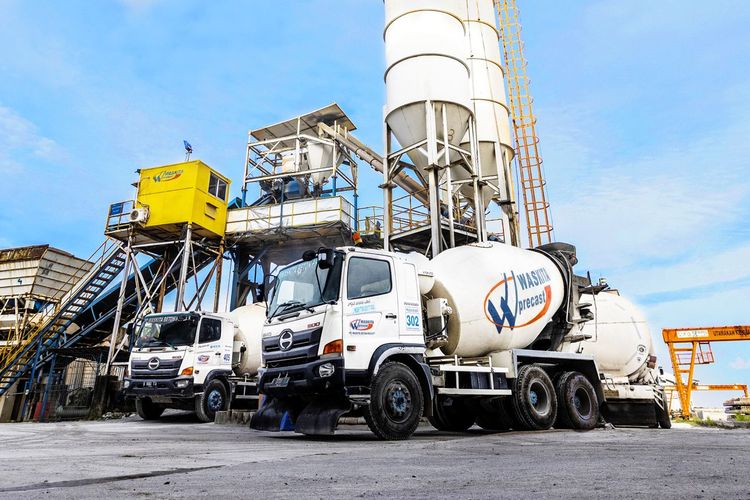 Ilustrasi mobil truk WSBP.