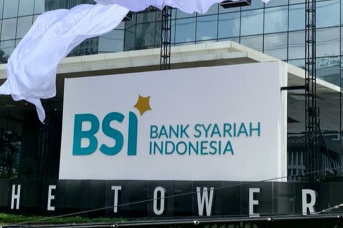 The logo of Bank Syariah Indonesia (BSI)