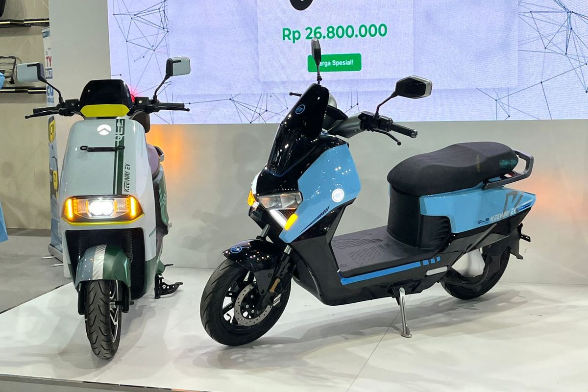 Keeway EV resmi meluncurkan dua model terbaru mereka, QL-2 dan QL-3 di ajang Pekan Raya Jakarta (PRJ) atau Jakarta Fair Kemayoran 2025.