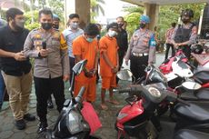 Pencuri Belasan Sepeda Motor di Gunungkidul Ditangkap, Beberapa Sepeda Motor Langsung Dikembalikan Polisi