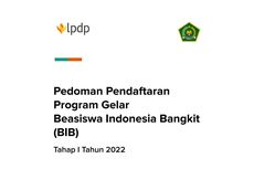 Cara Daftar Beasiswa Indonesia Bangkit 2022, Kuliah S1 Gratis dan Biaya Hidup