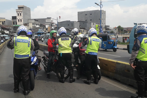Dalam 1,5 Jam, 125 Pengendara Ditilang karena Terobos Busway di Jatinegara