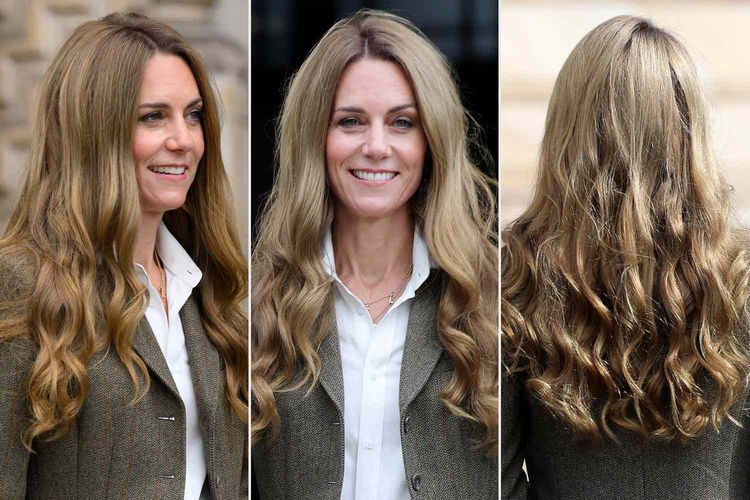 Warna rambut Kate Middleton kini lebih pirang.