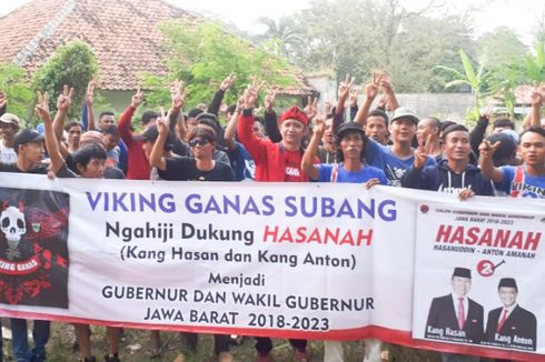 Setelah Sumedang, Giliran Suporter Persib Subang Dukung Hasanah