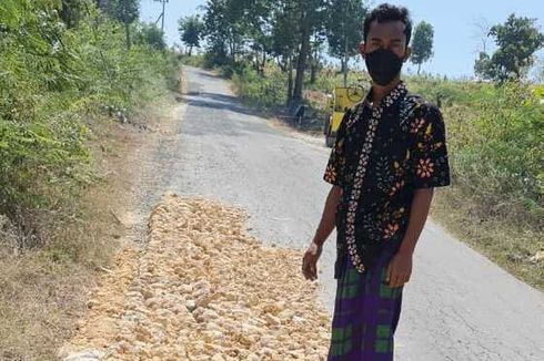 Kontraktor Pembangunan Jalan di Tuban Diduga Nakal, Anggota DPRD: Pengerjaannya Asal-asalan