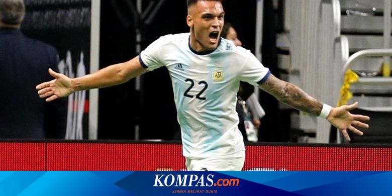 Profil Lautaro Martinez Ujung Tombak Argentina Di Copa America 2021 Halaman All Kompas Com