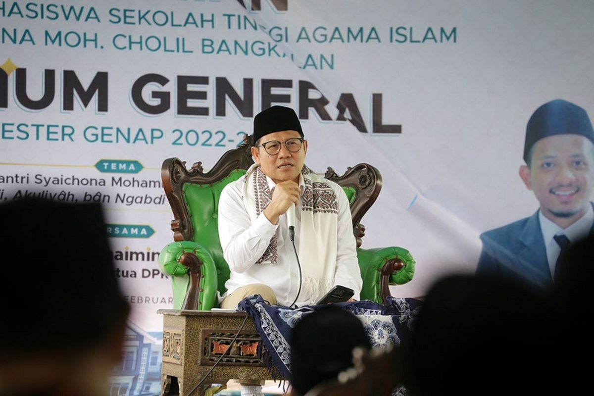 Wakil Ketua Dewan Perwakilan Rakyat Republik Indonesia (DPR RI) Koordinator bidang Kesejahteraan Rakyat Abdul Muhaimin Iskandar. 