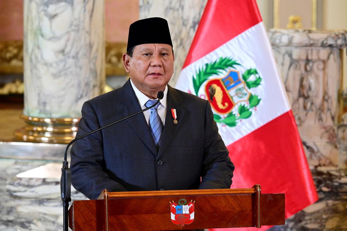 Dapat Penghargaan Order of The Sun dari Peru, Prabowo: Ini Kehormatan Luar Biasa