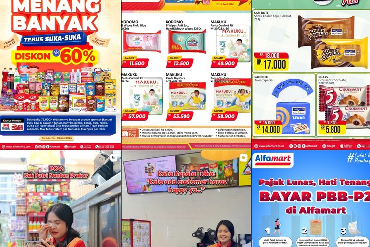 Promo Alfamart Hari Ini 20 April 2026, Harga Murah di Tebus Suka Suka