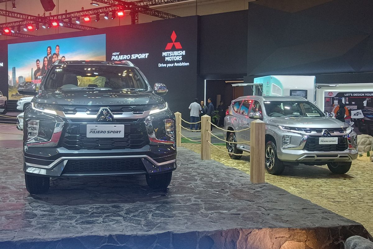 Isi booth Mitsubishi di GIIAS 2024