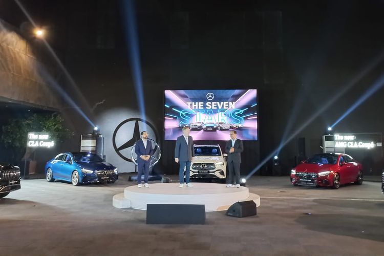 PT Mercedes-Benz Distribution Indonesia (MBDI) meluncurkan tujuh model baru sekaligus