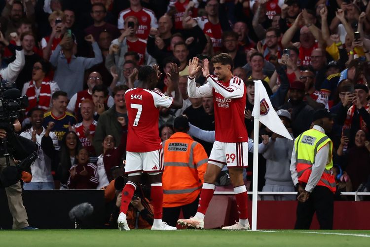 Hasil Arsenal Vs Coventry City 3-0: Awal Positif Sang Juara Bertahan Liga Inggris